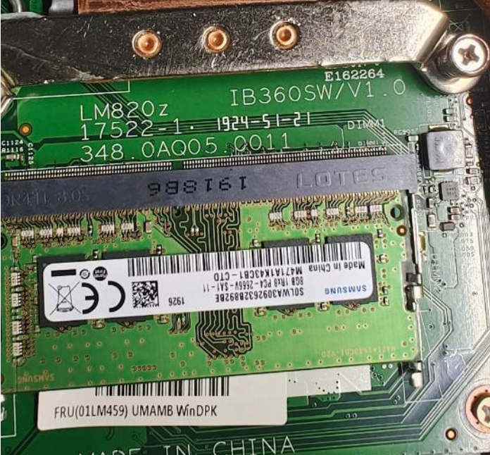 Bios Lenovo AIO LM820z Tested OK 100%